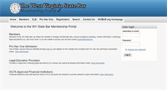 Desktop Screenshot of mywvbar.org