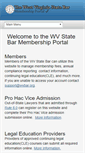 Mobile Screenshot of mywvbar.org