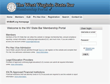Tablet Screenshot of mywvbar.org